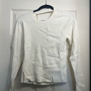 INTERMIX Ivory Long Sleeve Tee | SZ XL